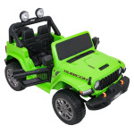 Elektrické autíčko Jeep Wrangler Rubicon Lift 4x4, 24V - zelené